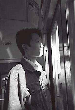 Man on Train